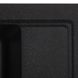 Мойка для кухни гранитная прямоугольная ZERIX ZS-4651S-03 515x460x200мм с сифоном черная ZX4564 2 из 3