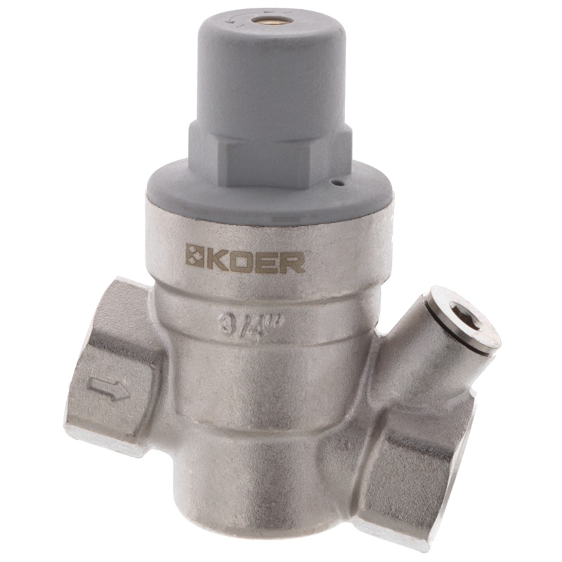 Редуктор давления воды KOER KR.1253 мембранный 3/4" для горячей воды KR2666
