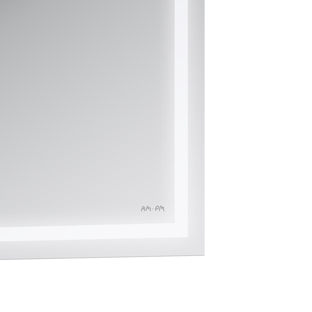 Зеркало прямоугольное в ванную AM.PM GEM 70x80см c подсветкой прямоугольное M91AMOX0801WG38