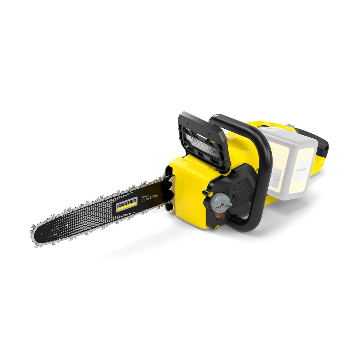 Пила ланцюгова акумуляторна Karcher CNS 36-35 Battery 36В шина 35см 5.5кг без АКБ та ЗП