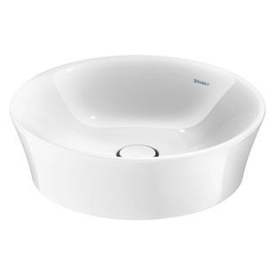 Умивальник накладний DURAVIT White Tulip 500x500x160мм круглий білий 2365500070