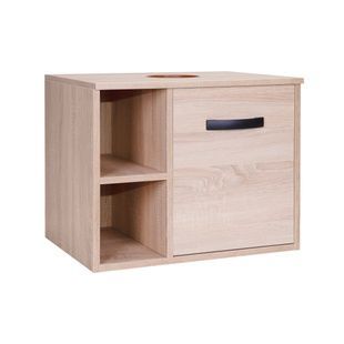 Тумба під умивальник Q-TAP Pisces 60x47.5x45.5см під чашу підвісна бежева без умивальника QT2579TPL603WO