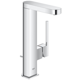 Cмеситель для умывальника однорычажный GROHE Plus хром латунь с донным клапаном 23844004