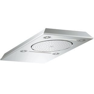Верхний душ с кронштейном GROHE Rainshower F-Series 15" 381мм латунь хром 27938001