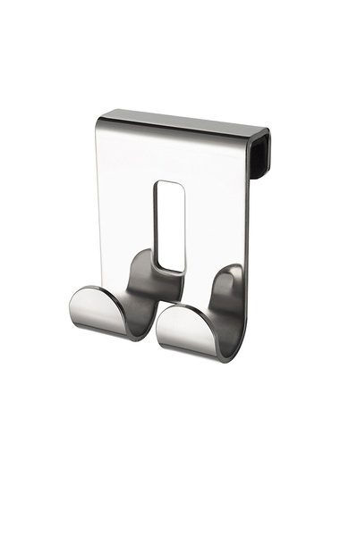 Крючок для ванной на двери двойной HACEKA Selection хром металл 1155991