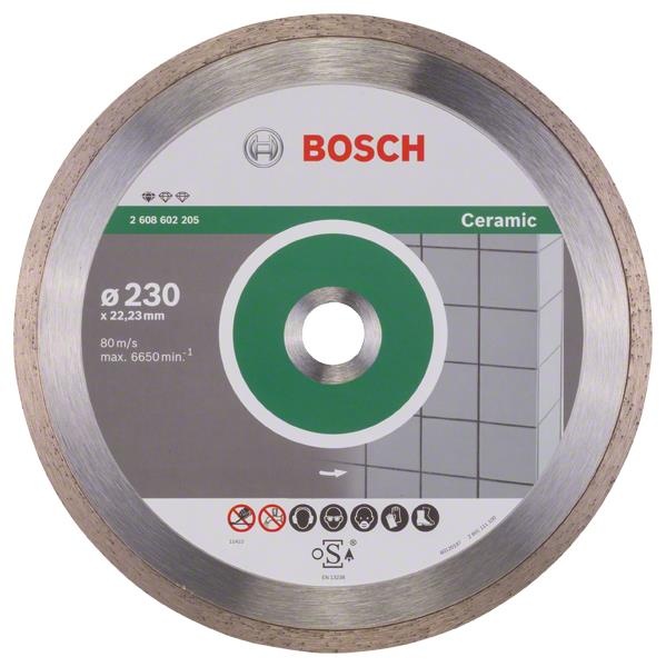 Диск алмазний Bosch Standard for Ceramic 230х22.2мм