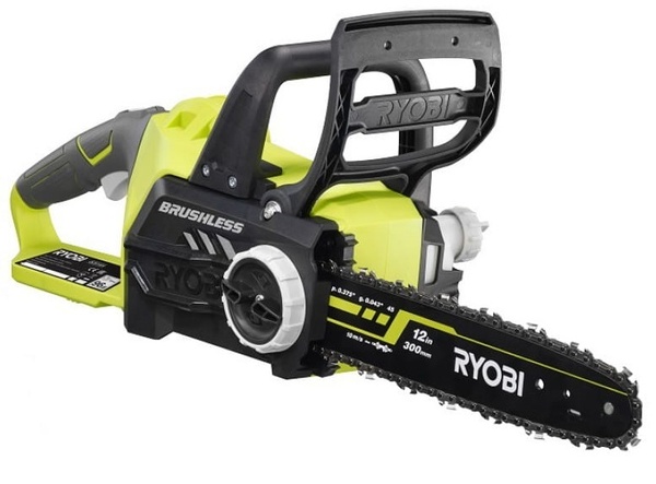 Пила цепная аккумуляторная Ryobi OCS1830, 18В ONE+, шина 30см Oregon, бесщеточная, 2.7кг, без АКБ и ЗП