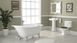 Раковина подвесная для ванной 580мм x 465мм VOLLE DON GRANDES белый прямоугольная с пьедесталом 13-13-133 4 из 4