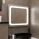 Зеркало в ванную VOLLE LUNA 70x80см c подсветкой сенсорное включение прямоугольное 1648.52128700 3 из 3