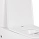 Унитаз-компакт напольный безободковый белый Q-TAP Tern сиденье микролифт выпуск в стену QT17222093ARW 3 из 15