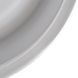 Мийка для кухні із нержавіючої сталі кругла HAIBA Decor 440x440x180мм мікротекстура 0.8мм із сифоном HB0525 2 з 3
