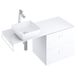 Столешница под умивальник в ванную RAVAK Comfort МДФ 120x46см белый X000001381 3 из 8