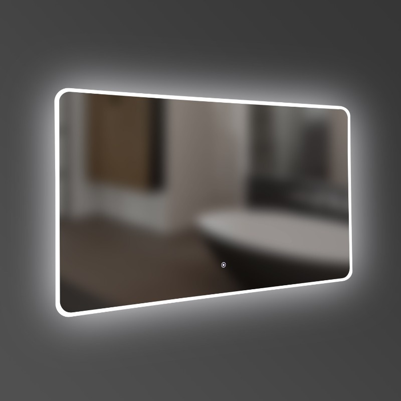 Зеркало в ванную DEVIT Acqua 70x100см c подсветкой сенсорное включение прямоугольное 5257101