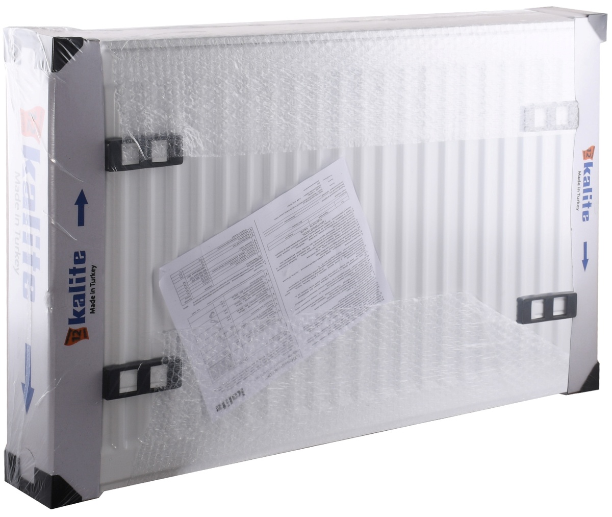 Стальной панельный радиатор отопления KALITE 500x800 мм боковое подключение класс 22 000022318