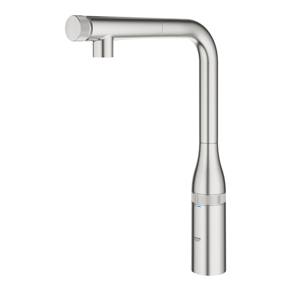 Cмеситель для кухни с выдвижной лейкой GROHE Essence хром латунь 31615DC0