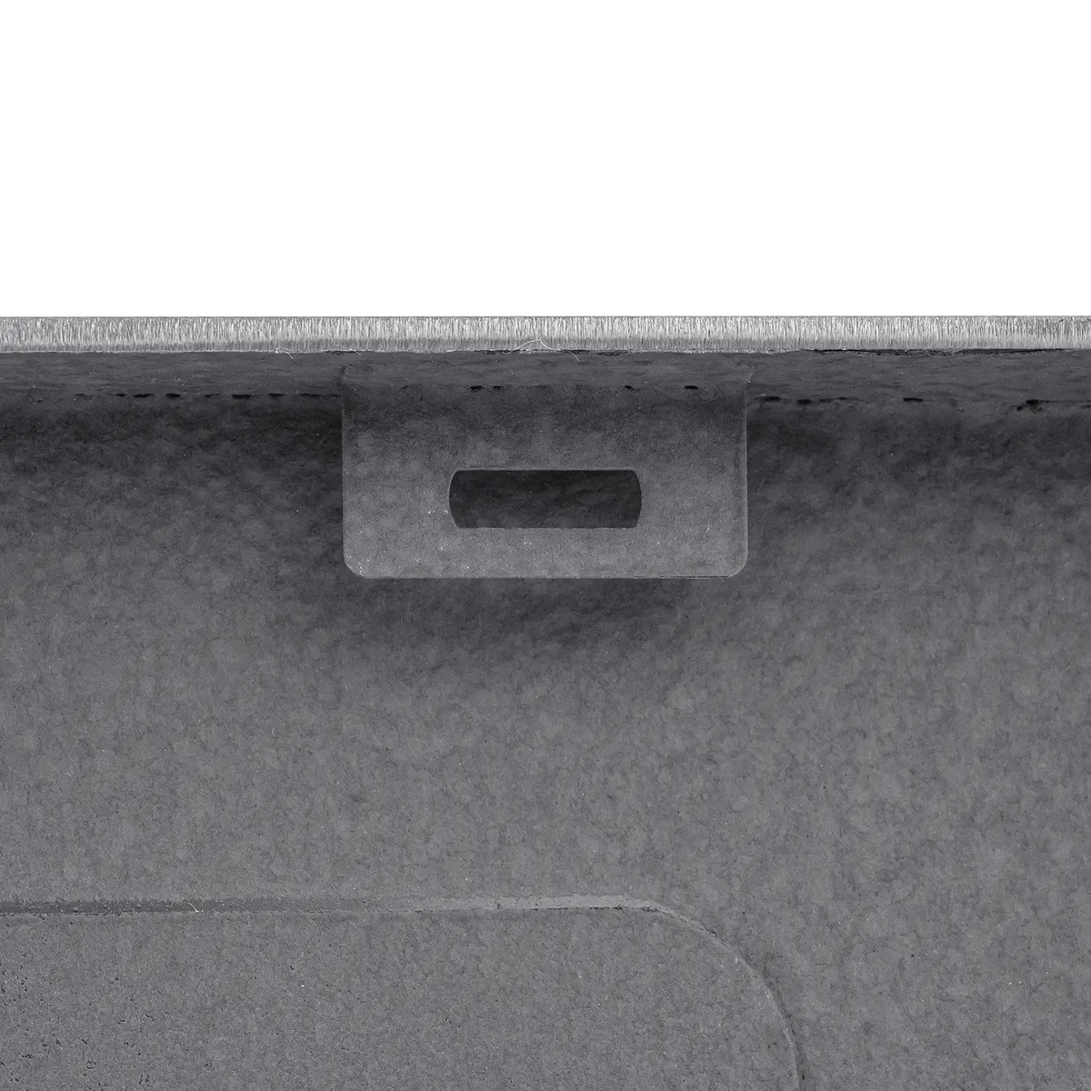 Мийка для кухні із нержавіючої сталі прямокутна KRONER KRP Gebürstet-7849LHM 780x490x215мм матова 1мм із сифоном CV025275