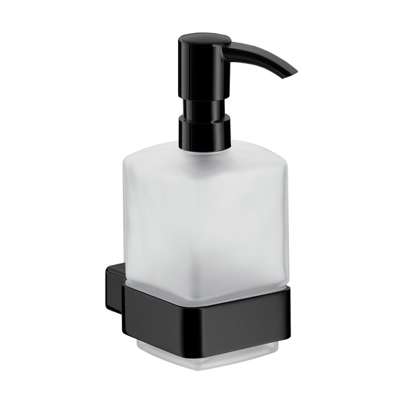 Дозатор для жидкого мыла настенный EMCO Loft черный 250мл стекло 0521 133 01