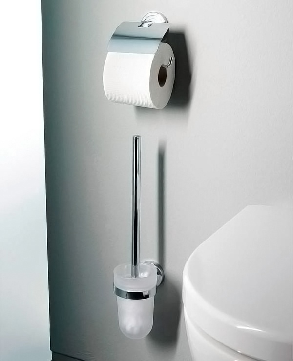 Тримач туалетного паперу із кришкою EMCO Polo хром метал 0700 001 00
