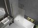Шторка для ванної скляна MEXEN Castor універсальна дві секції складна 150x100см матова 6мм профіль золотий MEX-892-100-002-50-30 5 з 7