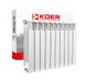 Біметалічний радіатор опалення KOER KR.100Bi-500 ULTRA 570x80 мм бокове підключення секційний RAD329 1 з 3
