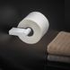 Тримач для туалетного паперу COSMIC Logic 2516558 прямокутный металевий білий 4 з 4