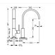 Змішувач для кухні одноважільний TRES TOP 130498 хром латунь 000005477 2 з 4