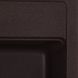 Мийка для кухні гранітна прямокутна ZERIX ZS-5751S-12 510x470x190мм із сифоном коричнева ZX4600 2 з 3