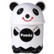 Відро для сміття на 3.2л кругле MVM Panda з кришкою 270x185x185мм пластикове з малюнком BIN-07 3,2L WHITE 1 з 9