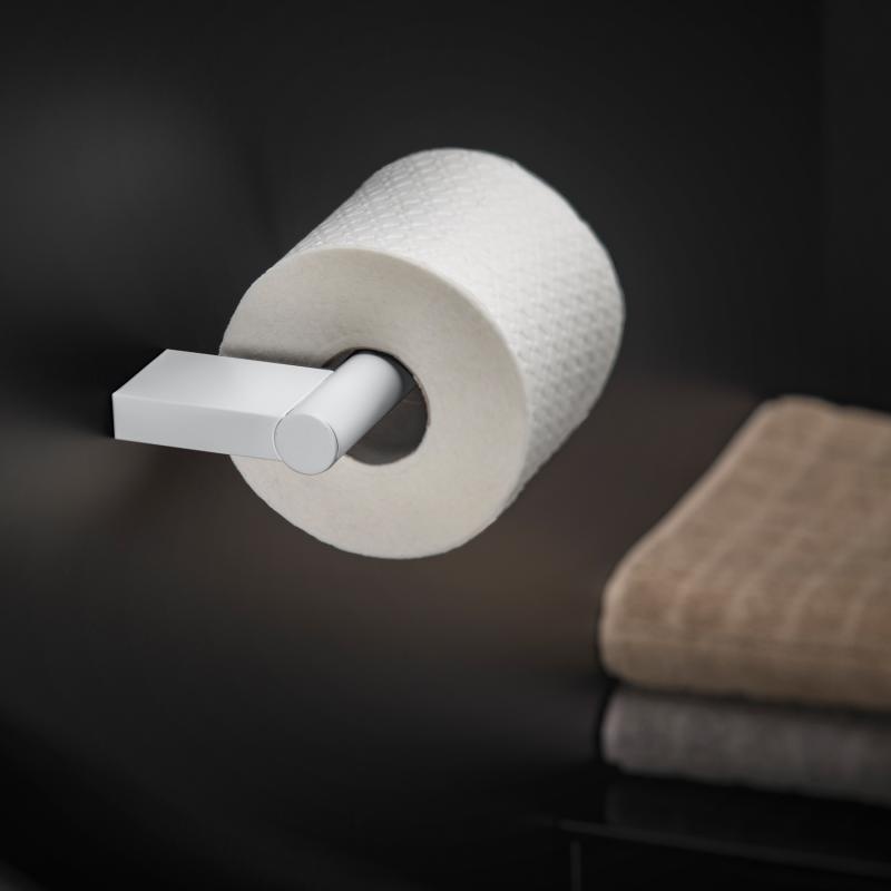 Тримач для туалетного паперу COSMIC Logic 2516558 прямокутный металевий білий
