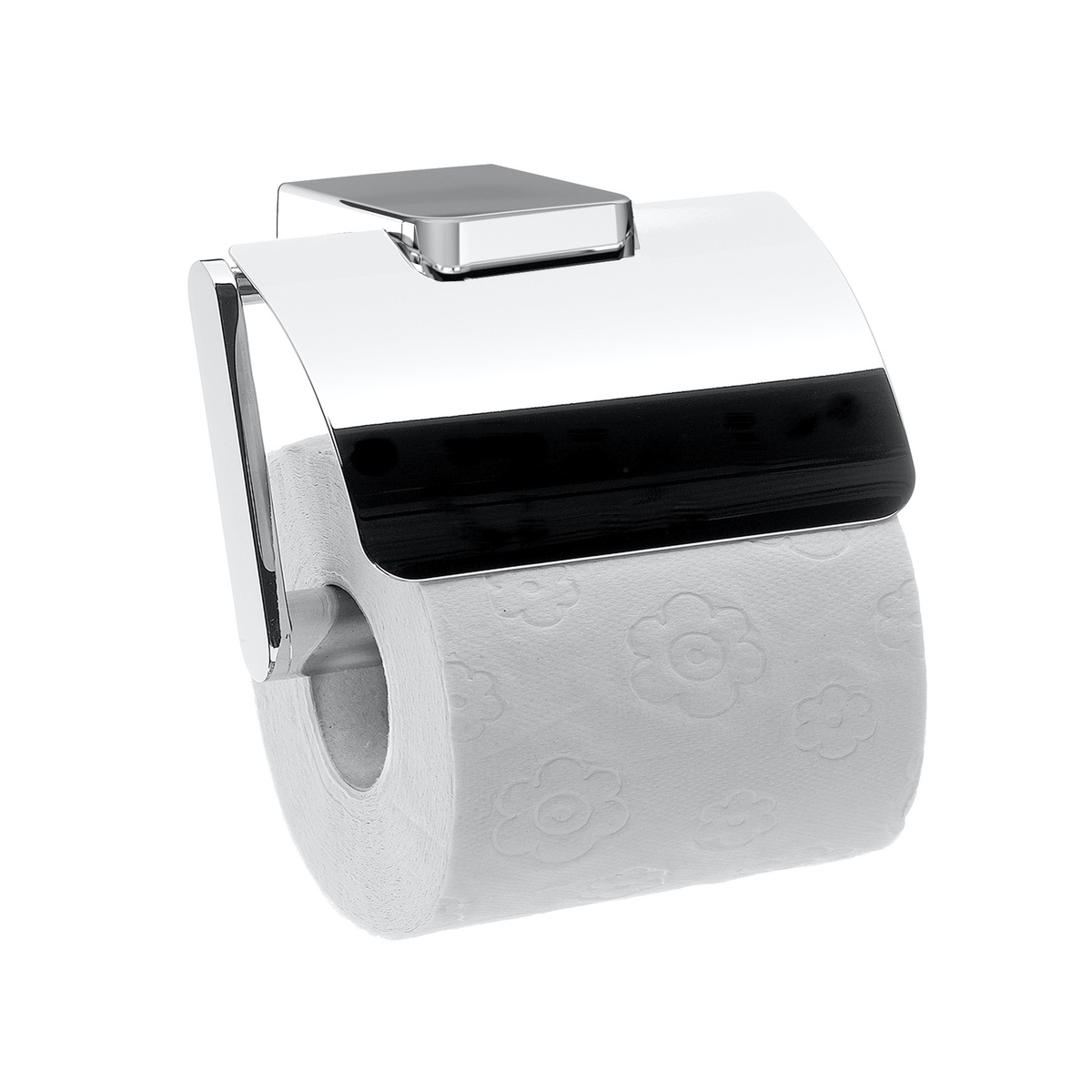 Тримач туалетного паперу із кришкою EMCO Trend хром метал 0200 001 02