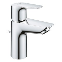 Змішувач для умивальника одноважільний GROHE QuickFix StartEdge 24196001 хром латунь з донним клапаном CV030593