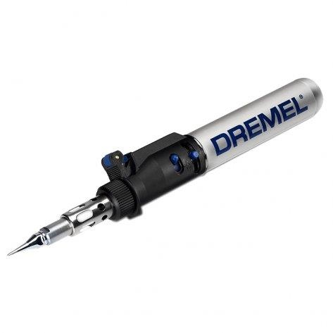 Паяльник газовый Dremel Versatip 2000 1200°C топливо 17мл пьезо 6 насадок