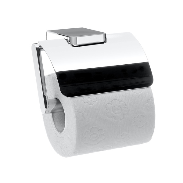 Держатель туалетной бумаги с крышкой EMCO Trend хром металл 0200 001 02
