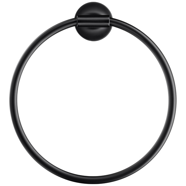 Держатель-кольцо для полотенец DURAVIT Starck T 210мм округлый металлический черный 0099474600
