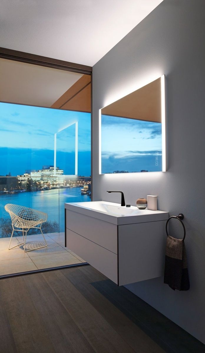Держатель-кольцо для полотенец DURAVIT Starck T 210мм округлый металлический черный 0099474600