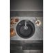 Мийка на кухню зі штучного каміння кругла GROHE 510мм x 510мм чорний із сифоном 31656AP0 4 з 6