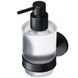 Дозатор для жидкого мыла AM.PM X-Joy настенный на 200мл округлый стеклянный черный A85A36922 1 из 7