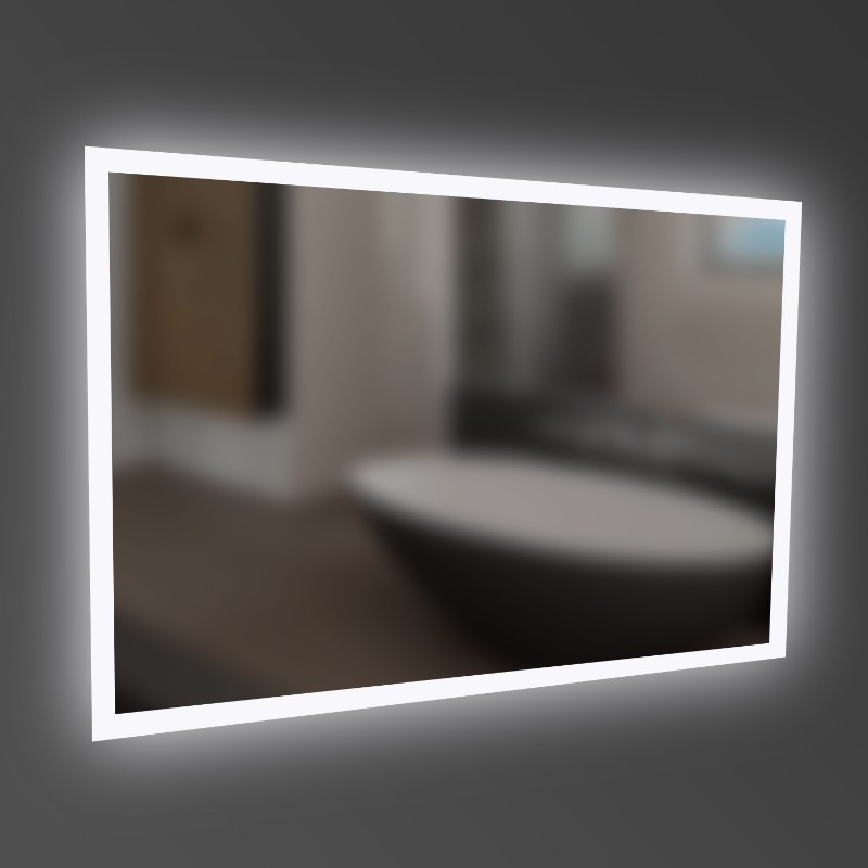Дзеркало у ванну DEVIT Art 60x80см із підсвіткою сенсорне увімкнення прямокутне 6032180