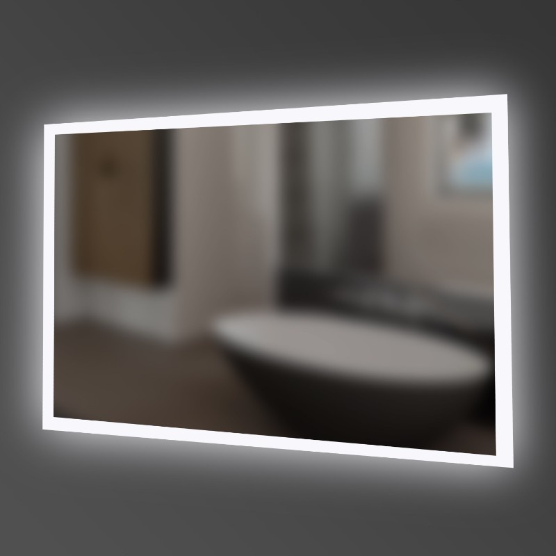 Дзеркало у ванну DEVIT Art 60x80см із підсвіткою сенсорне увімкнення прямокутне 6032180
