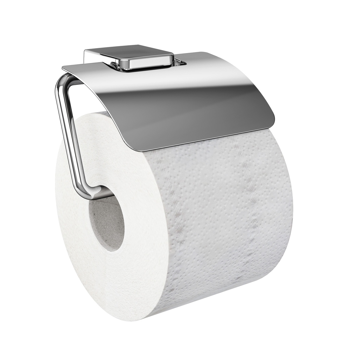 Тримач туалетного паперу із кришкою EMCO Trend хром метал 0200 001 00