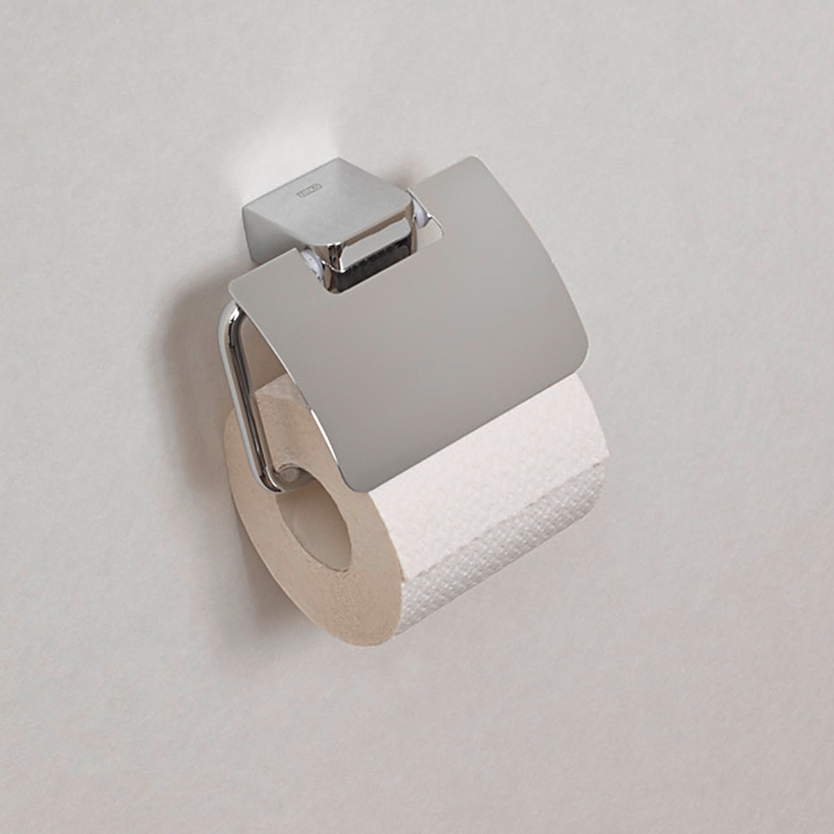 Тримач туалетного паперу із кришкою EMCO Trend хром метал 0200 001 00