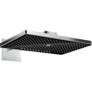 Верхній душ із кронштейном HANSGROHE Rainmaker Select 466мм латунь чорний 24007600