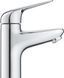 Змішувач для умивальника одноважільний GROHE Swift хром метал з донним клапаном 24319001 3 з 5