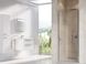 Двері скляні для душової ніші універсальні розпашні RAVAK CHROME CSD1-90 195x90см прозоре скло 6мм профіль сатин 0QV70U00Z1 3 з 3