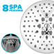 Лійка для верхнього душу DROP W-SPA8F-MULTI250 "Туман" + "Кисневий спрей" із 8 SPA потоками 3 з 13