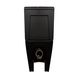 Унитаз-компакт напольный безободковый черный Q-TAP Robin сиденье микролифт выпуск в стену QT13222141ARMB 14 из 15