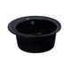 Мийка для кухні гранітна кругла PLATINUM 510 YARA 510x510x180мм без сифону чорна PLS-A24816 4 з 5
