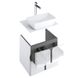 Стільниця під умивальник у ванну RAVAK Balance МДФ 60x46.5см білий X000001370 5 з 5