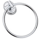 Держатель-кольцо для полотенец FRAP F1904 150мм округлый металлический хром 1 из 6
