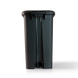 Ведро для мусора на 20л прямоугольное MVM с крышкой и педалью 430x339x252мм пластиковое черное BIN-01 20L ANTHRACITE 7 из 16